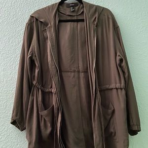 SALE forever 21 olive green army jacket